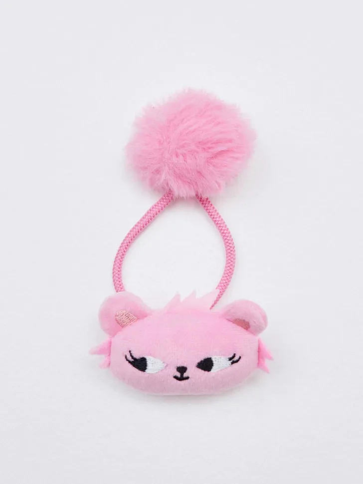 Резинка для волос Виви для девочек, розовый, арт. 6570