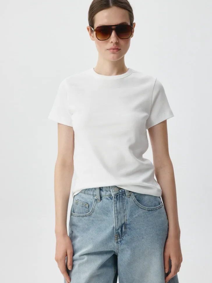 Футболка KIRA SLIM FIT, белый, арт. 6591