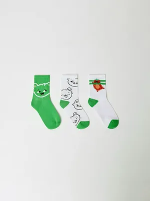 Набор из 3 пар детских носков с Вигге, арт. 6627