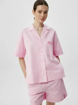 Рубашка оверсайз из хлопка, арт. 6640