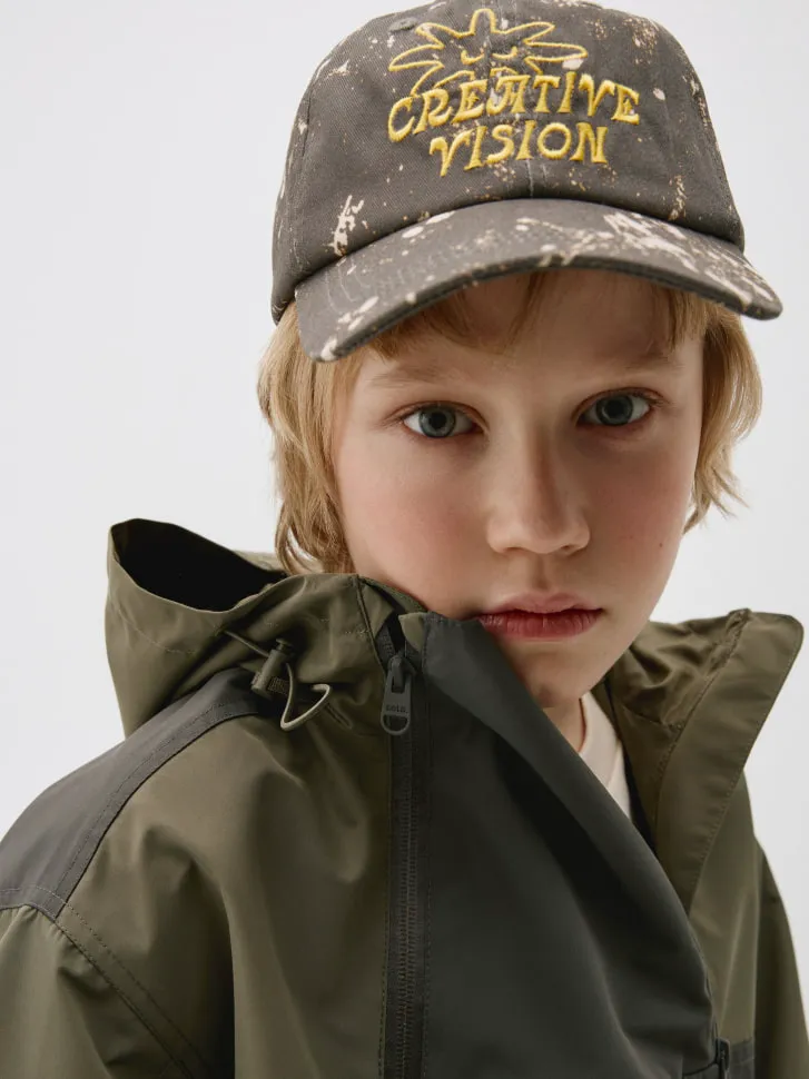 Бейсболка для мальчиков, хаки, арт. 6643