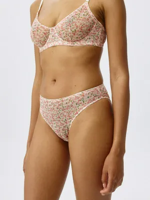 Трусы-слипы из сетчатой ткани, арт. 6667