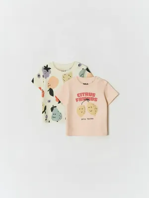 Набор из 2 футболок для малышей, арт. 6707