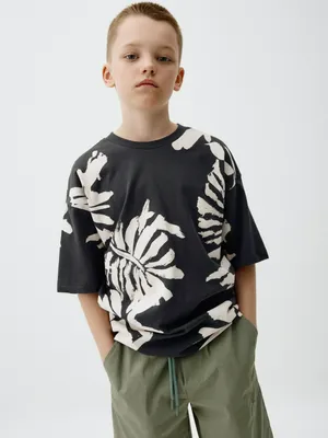 Футболка оверсайз с принтом детская, арт. 6713