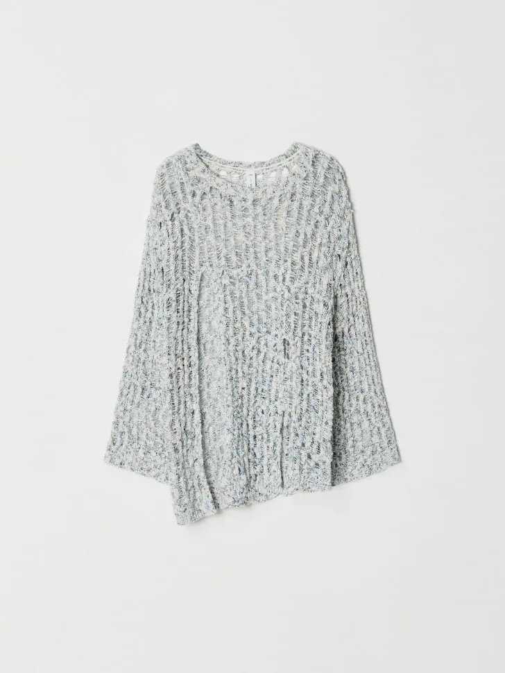 Джемпер в стиле гранж для девочек, разноцветный, арт. 6724