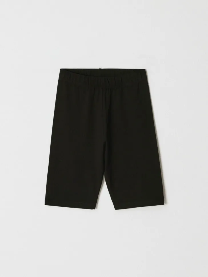 Базовые велосипедки для девочек, черный, арт. 6736