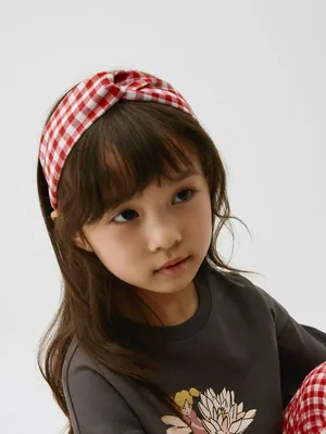 Повязка на голову для девочек, разноцветный, арт. 6738