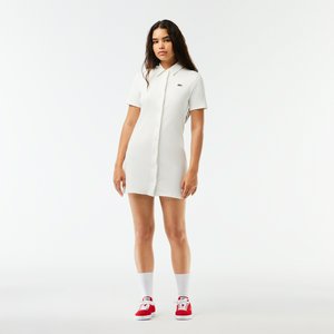 Женское платье-поло Lacoste из органического хлопка