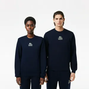 Хлопковая толстовка Lacoste Unisex, синий, арт. SH1156