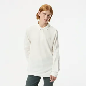 Мужская хлопковая рубашка-поло Lacoste, молочный, арт. PH2615