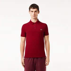Мужское поло Lacoste L.12.12 Slim Fit, красный, арт. PH4012