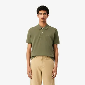Мужское поло Lacoste L1212 Classic Fit, хаки, арт. L1212