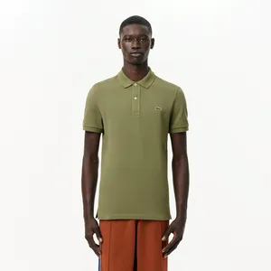 Мужское поло Lacoste L.12.12 Slim Fit, хаки, арт. PH4012