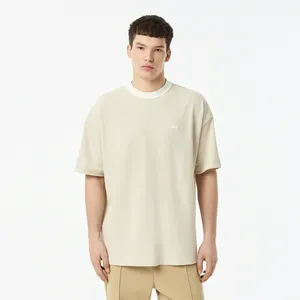 Мужская футболка Lacoste из хлопка, белый, арт. TH0564