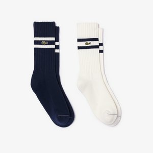 Мужские высокие хлопковые носки Lacoste Terry Sole