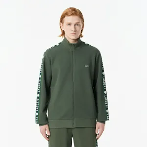 Мужская толстовка Lacoste из эластичного хлопка, хаки, арт. SH0512
