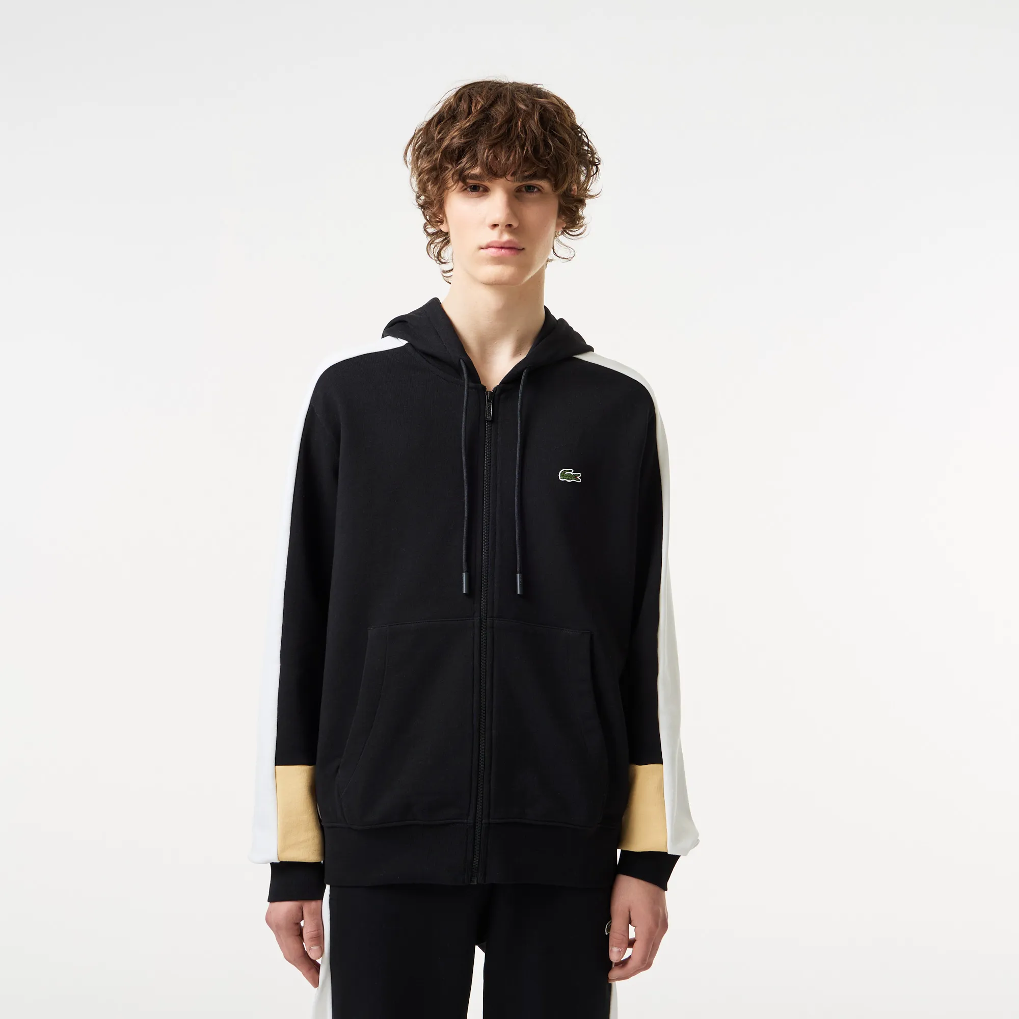 Мужская толстовка Lacoste Colorblock, разноцветный, арт. sh1301t