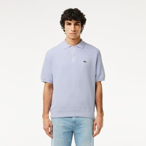 Мужское трикотажное поло Lacoste из органического хлопка