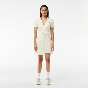 Платье Lacoste с поясом из ткани Пике