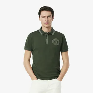 Мужское поло Lacoste из органического хлопка, хаки, арт. PH9960