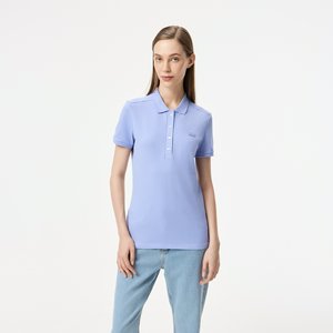 Женское поло Lacoste Slim Fit из эластичного хлопка