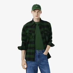 Мужская рубашка Lacoste, зеленый, арт. CH7862