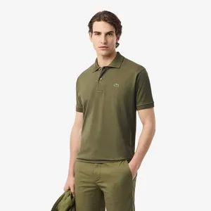 Мужское поло Lacoste Classic Fit, хаки, арт. L1212