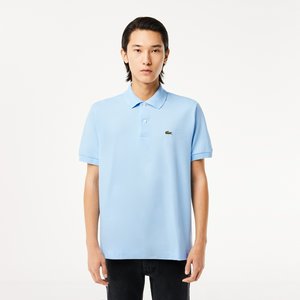 Мужское поло Lacoste L1212 Classic Fit, голубой, арт. l1212
