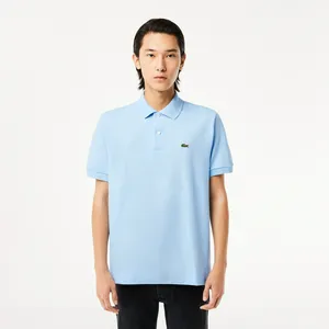 Мужское поло Lacoste L1212 Classic Fit, голубой, арт. L1212