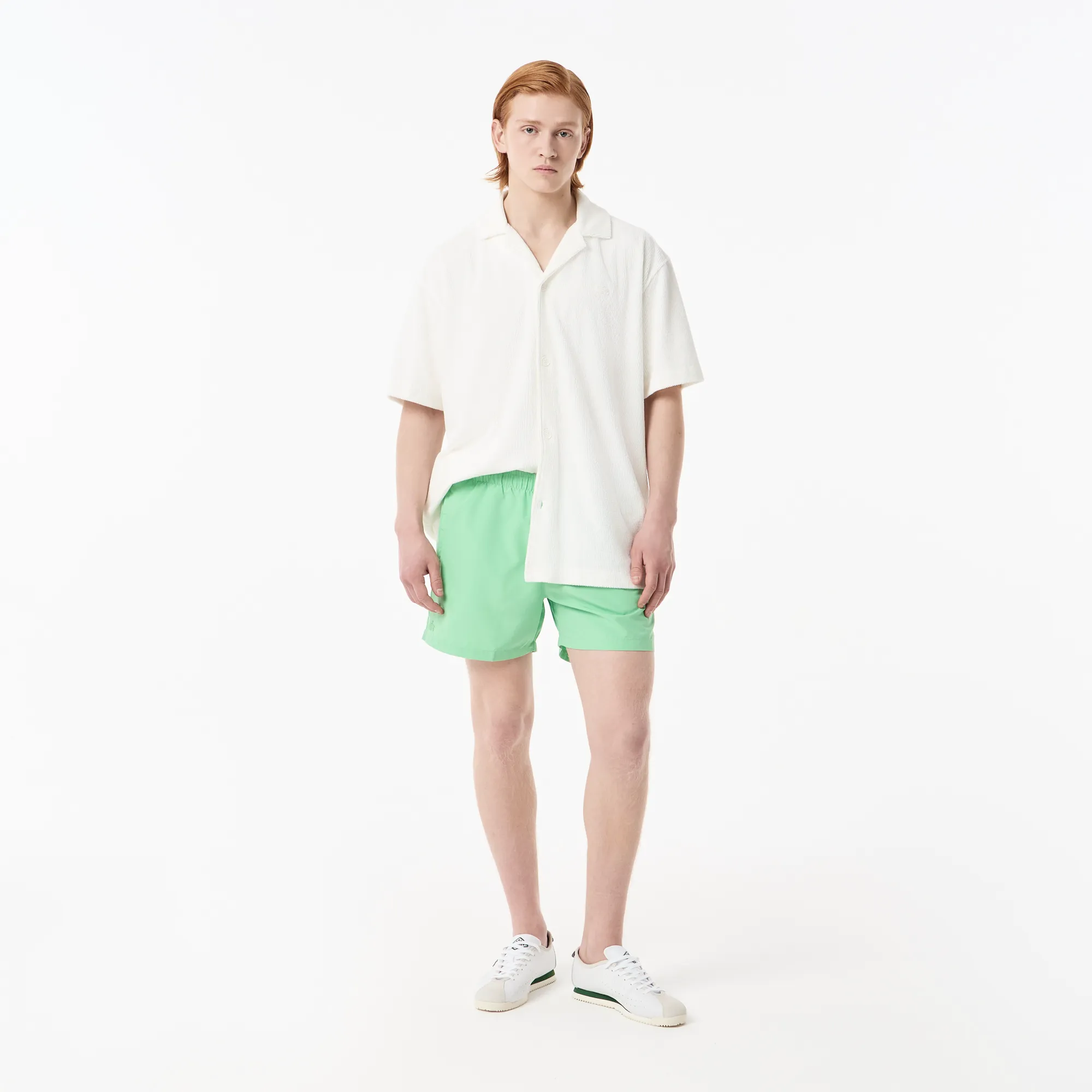 Мужские плавательные шорты Lacoste, зеленый, арт. mh0508