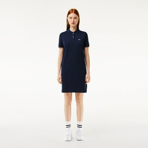 Женское хлопковое платье-поло Lacoste