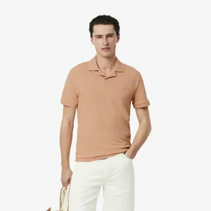 Мужское поло Lacoste из эластичного органического хлопка, розовый, арт. PH0084