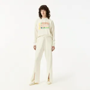 Женские спортивные брюки Lacoste, белый, арт. XF0513