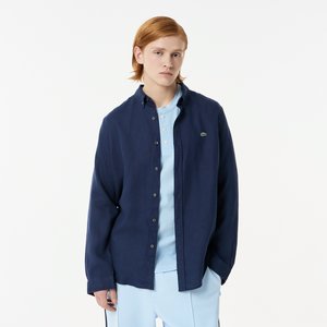 Мужская льняная рубашка Lacoste