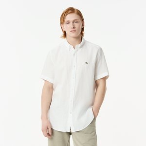 Мужская льняная рубашка Lacoste