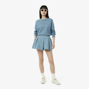 Женские плиссированные флисовые шорты