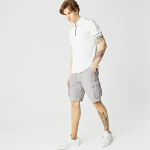 Мужские шорты Lacoste свободной посадки, серый, арт. FH0337