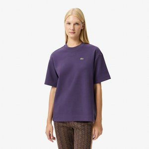 Женская футболка Lacoste OVERSIZE FIT из органического хлопка