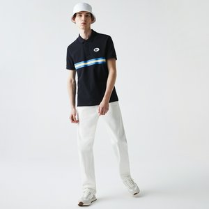 Мужское поло Lacoste Heritage Regular Fit