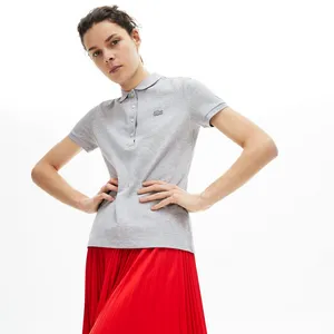 Женское поло Lacoste Slim Fit из эластичного хлопка, не указан, арт. 11360