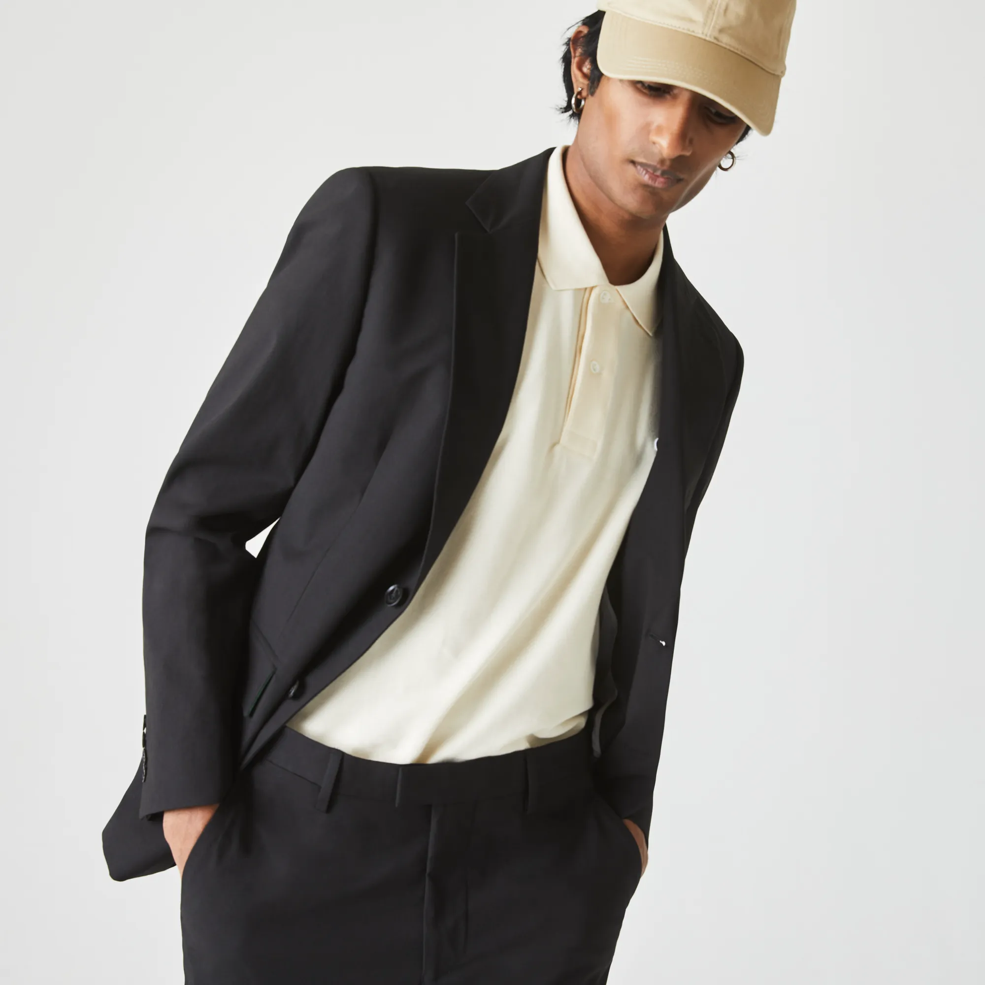 Мужской пиджак Lacoste, черный, арт. VH1126