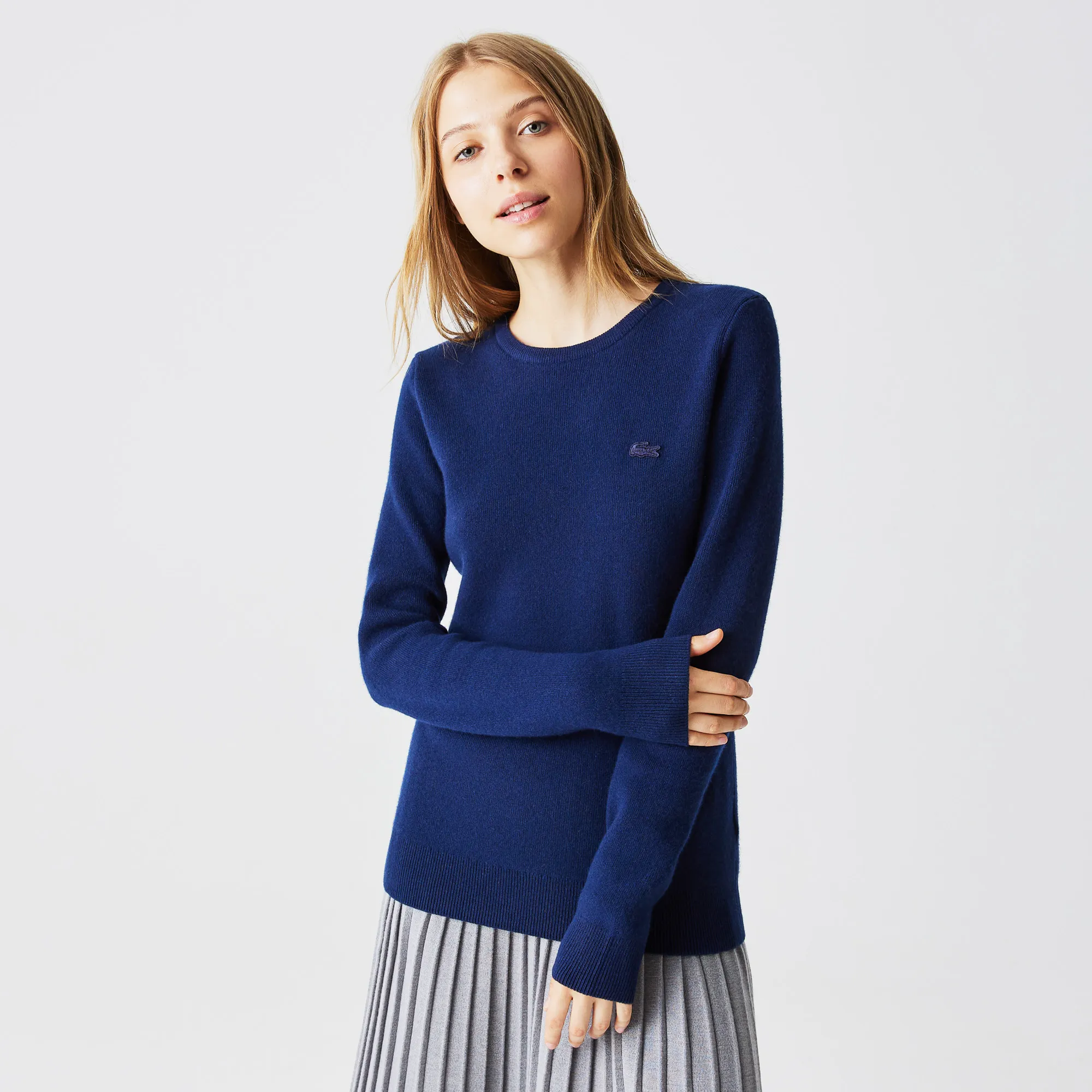 Женский свитер Lacoste из шерсти и кашемира, не указан, арт. 11363