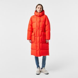 Женский длинный пуховик Lacoste Oversized