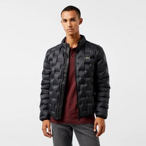 Мужская стёганая куртка Lacoste со скрытым капюшоном