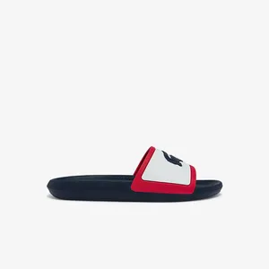 Мужские пантолеты Lacoste CROCO SLIDE, белый, арт. 743cma0023