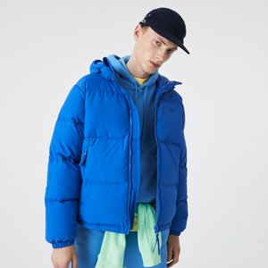 Мужская стеганая водоотталкивающая короткая куртка Lacoste