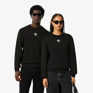 Толстовка Lacoste Unisex из хлопка, черный, арт. SH2736