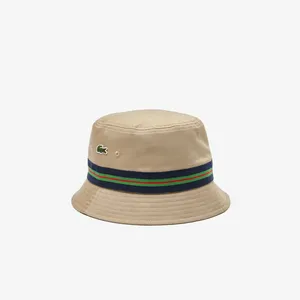 Панама Lacoste Unisex из хлопка, бежевый, арт. 11761