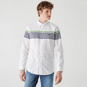 Мужская рубашка Lacoste Slim Fit, белый, арт. CH0242