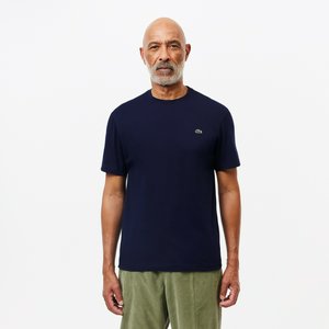 Мужская футболка Lacoste с круглым вырезом, синий, арт. 11893